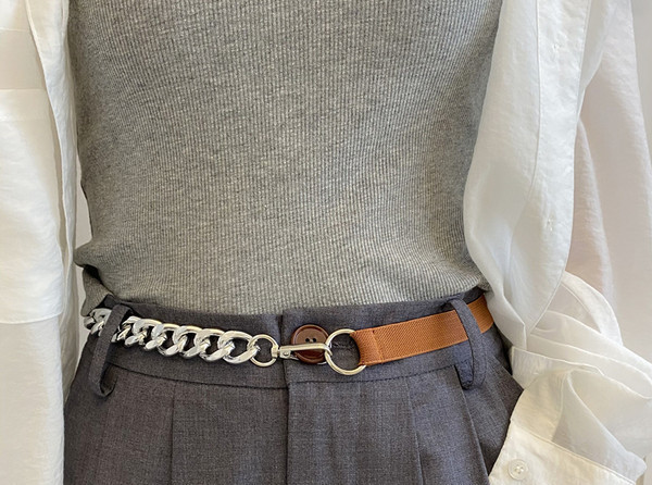 Ženski remen - sa metalnim elementom