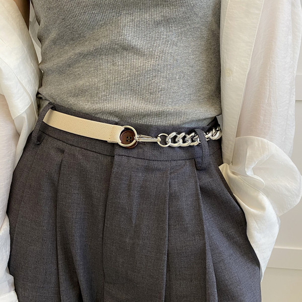 Ženski remen - sa metalnim elementom