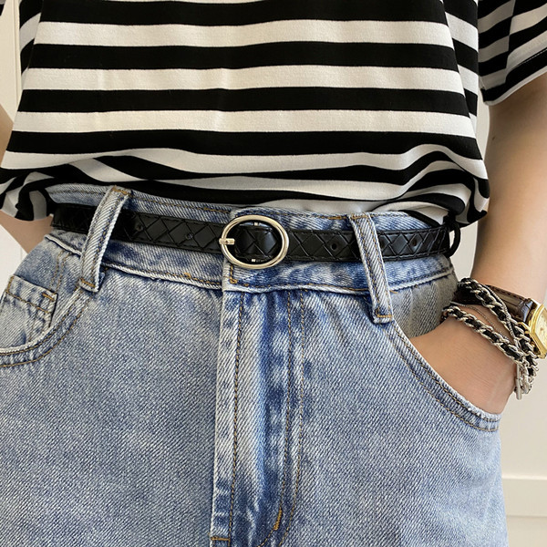 Ženski remen od eko kože