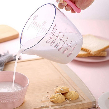 Пластмасова мерителна чаша Цифрова кана за измерване на торта за печене Измервания за готвене Мерителни кани от Pyrex