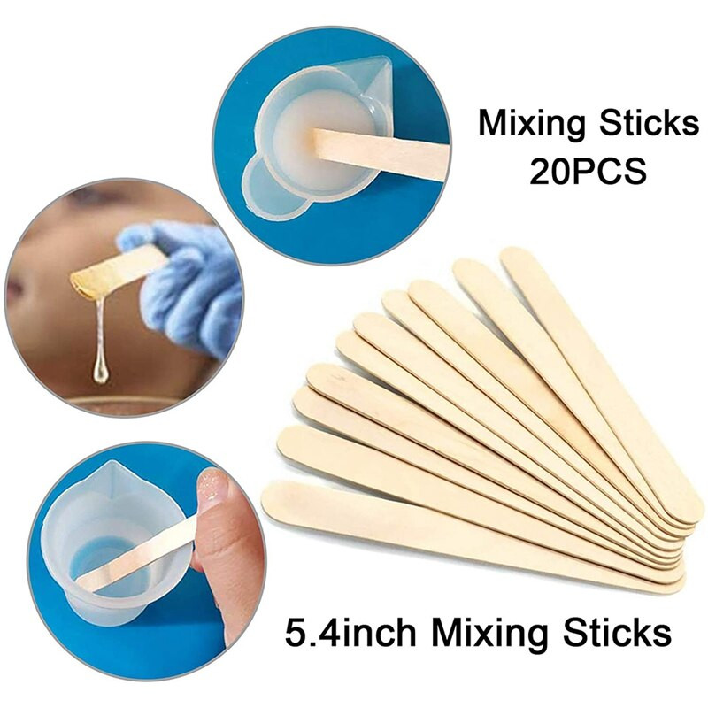 Silikonske mjerne čaše za epoksidnu smolu, višekratne čaše za miješanje Vrčevi Spremnik za lijevanje smole sa štapićima za miješanje smole