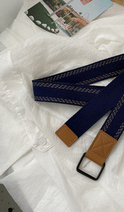 Ležeran ženski tekstilni remen u više boja