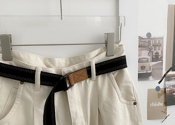 Ležeran ženski tekstilni remen u više boja