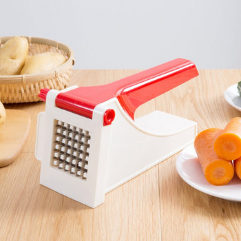 Εγχειρίδιο οικιακής μηχανής μηχανής κοπής πατατών πολλαπλών λειτουργιών από ανοξείδωτο χάλυβα κοπής ραπανάκι