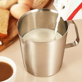 Mjerna posuda od nehrđajućeg čelika Vrč za pjenjenje mlijeka s vagom Kuhinjska mjerna šalica za pečenje u kuhinji velikog kapaciteta za kavu i mlijeko