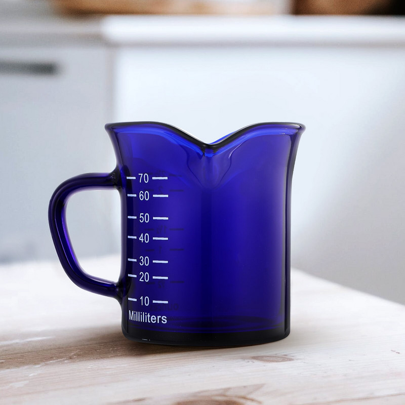 Mjerna čašica Stakleni vrč Šalica za espresso kave Šolja za kremu mama Mugbeakerclear Izljev za mjerenje Vrč Za točenje umaka Izljevi za vagu