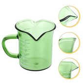 Mjerna čašica Stakleni vrč Šalica za espresso kave Šolja za kremu Mama Mugbeaker Tekućina Prozirna mjera Izljev Vrč Umak Vaga za točenje