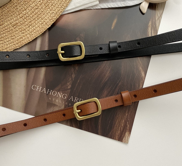 Elegantni ženski remen od eko kože