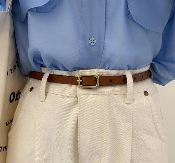 Elegantni ženski remen od eko kože