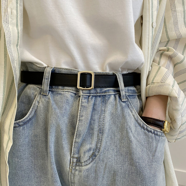 Novi model ženskog remena sa metalnom kopčom