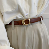 Ženski remen od umjetne kože - tri boje