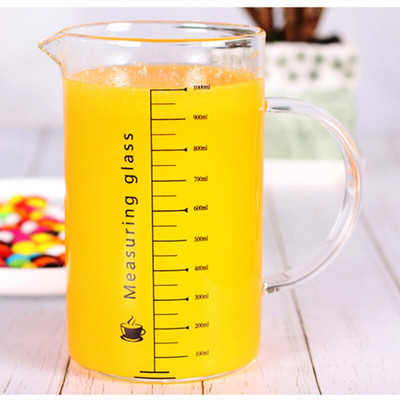 Mjerno staklo Kućanska kuhinja Višenamjenska vaga Šalica Lonac za kavu Vrč za mlijeko Vrč za piće Posuđe od borosilikatnog kvaliteta za hranu