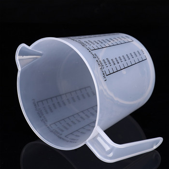 5 τμχ Εργαλεία κουζίνας Organizer Κύπελλα μέτρησης Διαφανές πλαστικό βαθμονομημένο ποτήρι στοιβαζόμενες κανάτες μέτρησης για ψήσιμο Αξεσουάρ μαγειρέματος