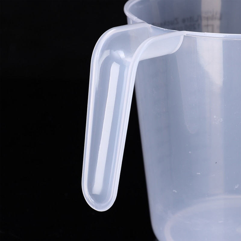 Kuhinjski komplet čaša od 5 komada, alati za pohranu, plastične mjerne čaše koje se mogu složiti, organizator s graduiranim tekućim puderom, mjerni vrčevi