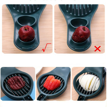 Gadgets κουζίνας Πολυλειτουργικό φρουτοκόφτη Handy Corer για κεράσι και κόκκινους χουρμάδες Πρωτοποριακά σκεύη Φράουλα κοπής