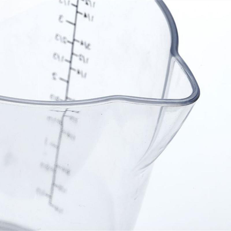 3 komada plastične mjerne šalice za pečenje kolača, kuhanje, prozirni izljev, kuhinjska šalica za mlijeko, pekarski alat 200/400/900 ml
