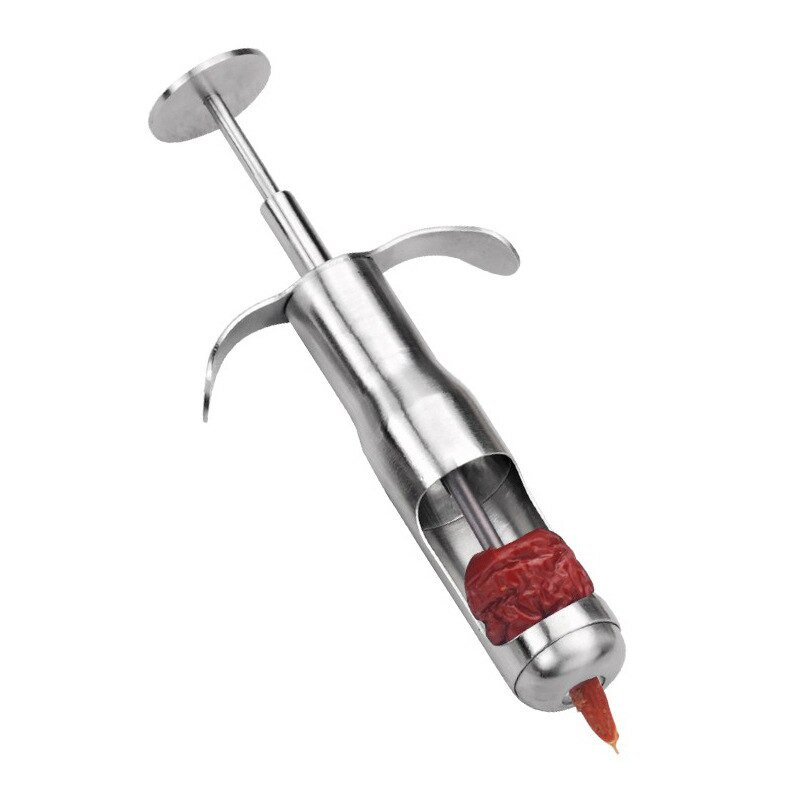 Nerūdijančio plieno raudonos datulės Jujube Pitter vyšnių alyvuogių šerdis namų virtuvės vaisių šerdies valiklis sėklų išstūmimo įrankių priedai