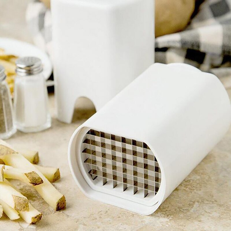Aparat za čips Rezač krumpira Sjeckalica Sjeckalica za povrće Rezač za prženje s poklopcem od 44 rešetke Rezač za pomfrit Kuhinjski dodaci