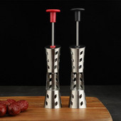 Pitter Removert Tool Vaisių šerdies šerdis alyvuogių raudonos datos Jujube datos virtuvės šalinimo rinkinys Pitting Chomper Depitter Depiter