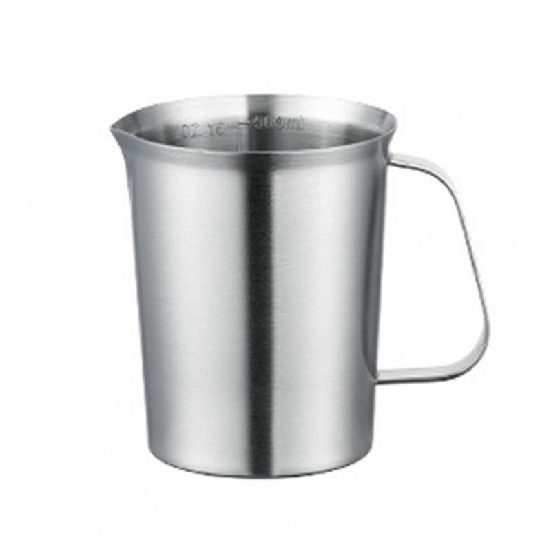 Mjerna posuda otporna na hrđu velikog kapaciteta od nehrđajućeg čelika Latte Art vrč za mjerenje mlijeka za pečenje Mjerni alati