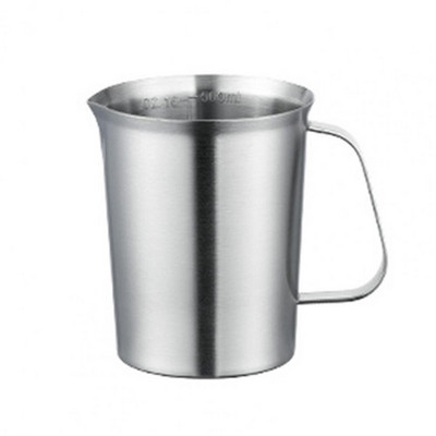 Mjerna posuda otporna na hrđu velikog kapaciteta od nehrđajućeg čelika Latte Art vrč za mjerenje mlijeka za pečenje Mjerni alati