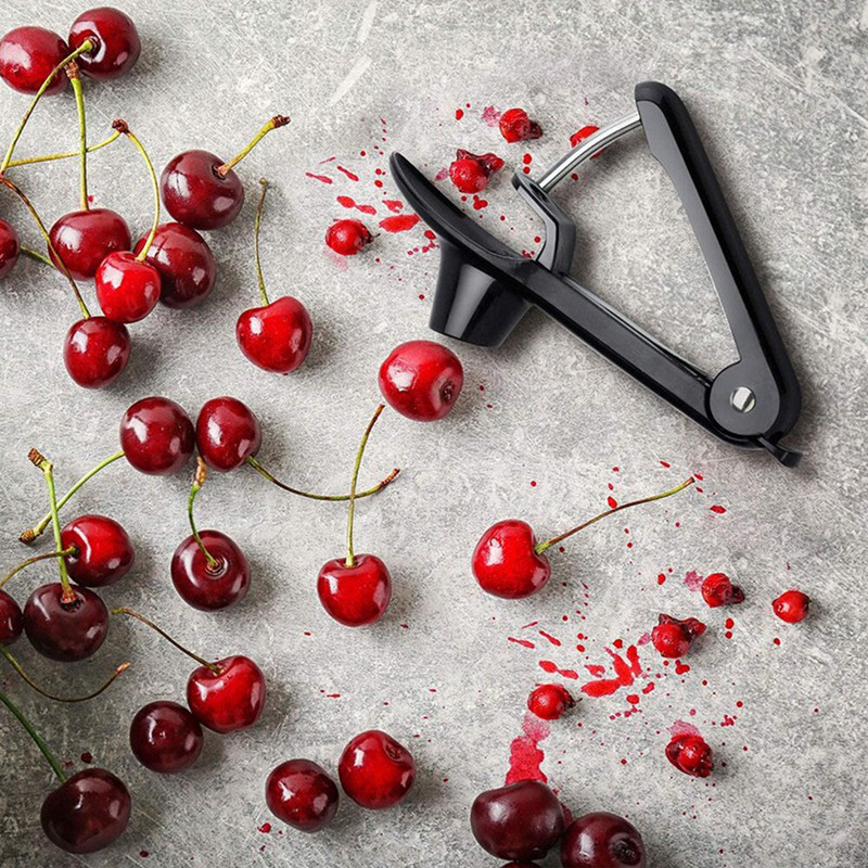 2 kom Trešnja Maslina Koštica Izvađivač sjemenki Jezgra Ručni alati od nehrđajućeg čelika Voće Čuvajte kompletan pribor za kuhinju