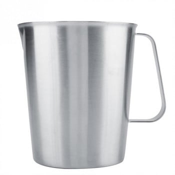 2L мерителна чаша с голям капацитет Кана за мляко от неръждаема стомана Разпенваща стомна Кофа Преносима чаша за кафе Чаша за чай