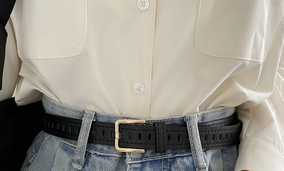 Novi model ženskog remena s kvadratnom kopčom