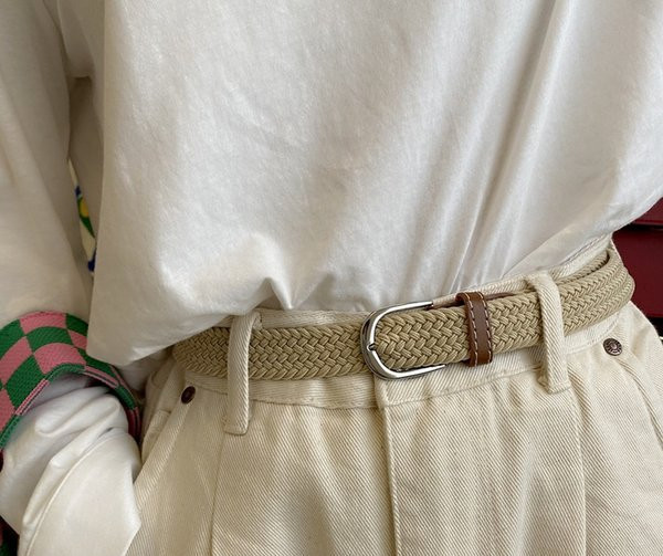 Ženski platneni remen u više boja