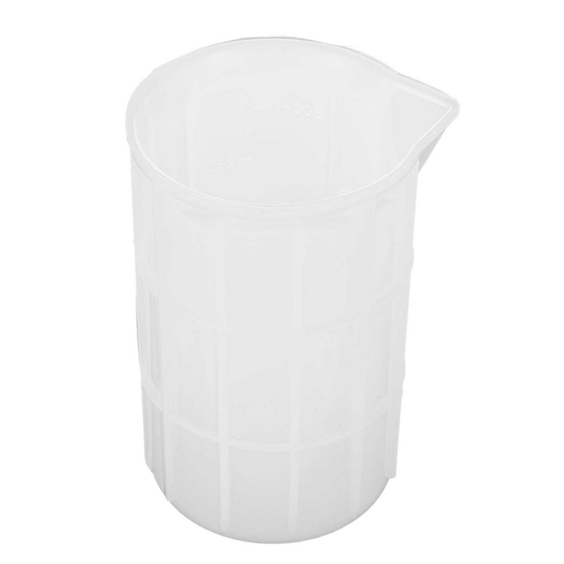 1 silikonska mjerna posuda posuda za miješanje boje Graduirani pigment Mjerni vrč Posuda za lijevanje epoksidne smole DIY alati za izradu nakita