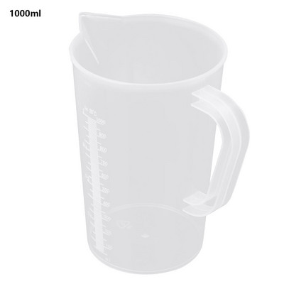 1000/2000 ml Prozirni vrč za vodu velikog kapaciteta Posuda za izlijevanje Mjerna posuda Kuhinjski čaj Pivo Mlijeko Jaje Graduirana posuda Boca