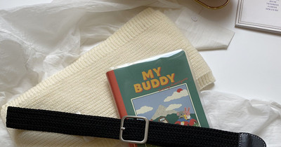 Tekstilni ženski remen sa metalnom kopčom u više boja