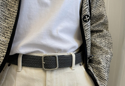 Tekstilni ženski remen sa metalnom kopčom u više boja