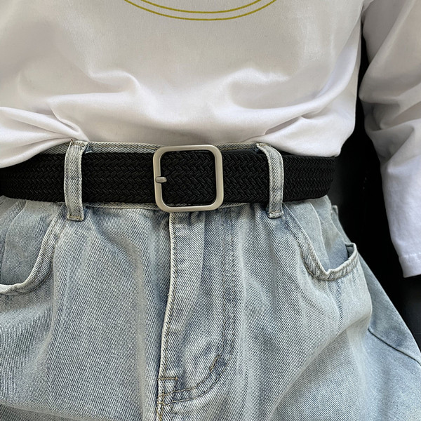 Tekstilni ženski remen sa metalnom kopčom u više boja