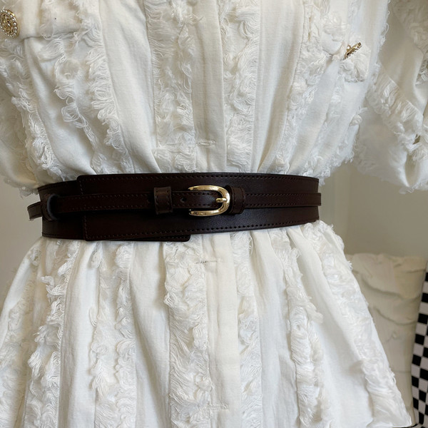 Ženski remen od eko kože za struk