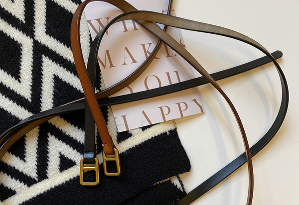 Casual remen od eko kože