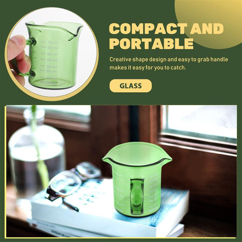 Šalica Mjerna čaša Vrč za espresso Šalice Mliječna čaša Krema za kavu Tekuća šalica za mamu s izljevima za mjerenje Vrč za točenje Prozirna čaša