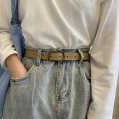 Ležerni remen od umjetne kože za žene