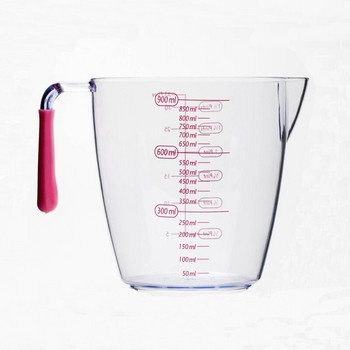 Комплект мерителни чаши Кухненски бар Мерки за печене един комплект пластмасова кана (33oz+16oz+8oz)