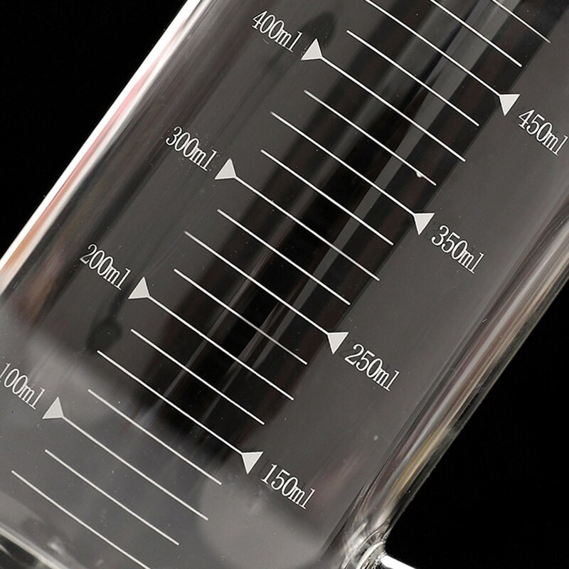 Mjerna posuda od visokog borosilikatnog stakla Velika prozirna šalica za mlijeko s vagom Staklena mjerna posuda za pečenje Kuhinjski pribor