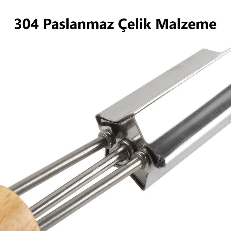 2 komada drvene ručke za uklanjanje zvijezda i srca