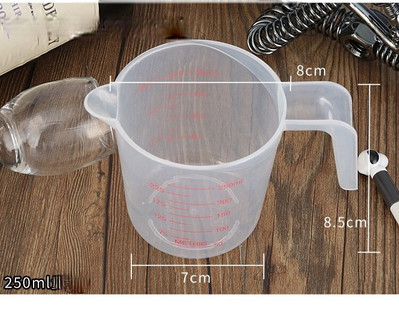 3 kom 250/500/1000 izljev Kuhinjski laboratorij s ručkom Mjerna posuda Vrč za kuhanje tekućine Vrč za izlijevanje Trajna rasprodaja Izljev kuhinjski alat