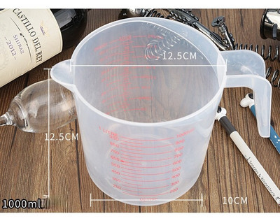 3 kom 250/500/1000 izljev Kuhinjski laboratorij s ručkom Mjerna posuda Vrč za kuhanje tekućine Vrč za izlijevanje Trajna rasprodaja Izljev kuhinjski alat