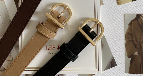 Ženski kožni remen sa kopčom