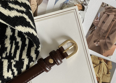 Ženski kožni casual remen u dvije boje novi model