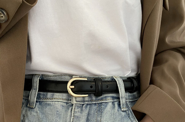 Ženski kožni casual remen u dvije boje novi model