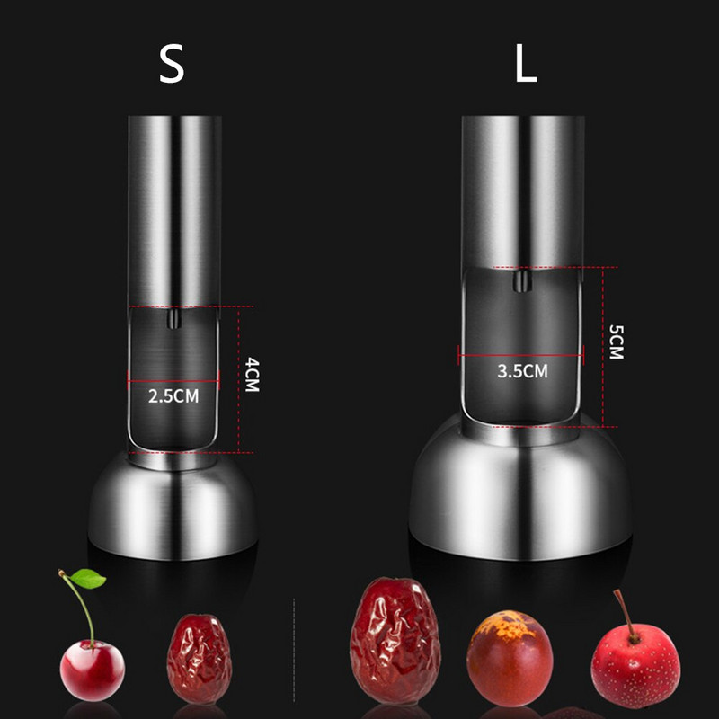 Nehrđajući čelik Crvene datulje Koštica od žižule Trešnja Maslina Kućna kuhinja Odstranjivač središnje jezgre Voće Alat za izbacivanje sjemenki Pribor