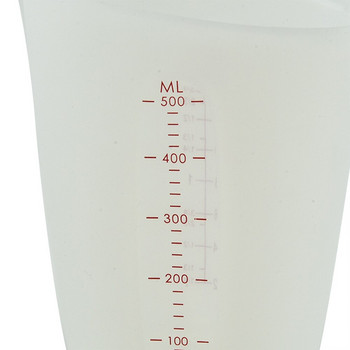250 ml/500 ml силиконова мерителна чаша кана за наливане на повърхността на гърлото Консумативи за кухненски инструменти Качествена чаша с градуирана качествена кухня