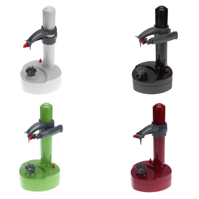 Daugiafunkcis elektrinis vaisinių daržovių skustukas Automatinis nerūdijančio plieno obuolių skustuvas virtuvės bulvių pjaustytuvas