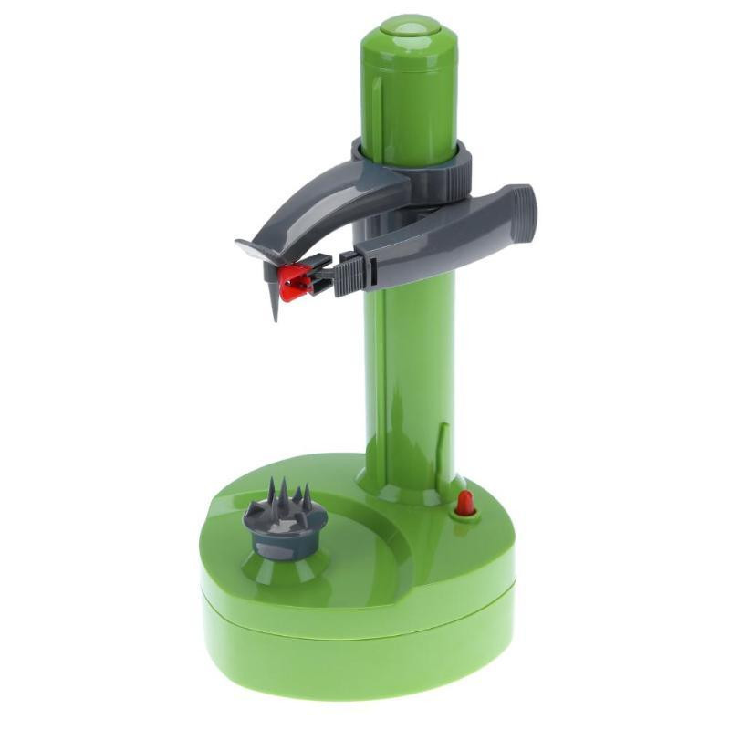 Daugiafunkcis elektrinis vaisinių daržovių skustukas Automatinis nerūdijančio plieno obuolių skustuvas virtuvės bulvių pjaustytuvas